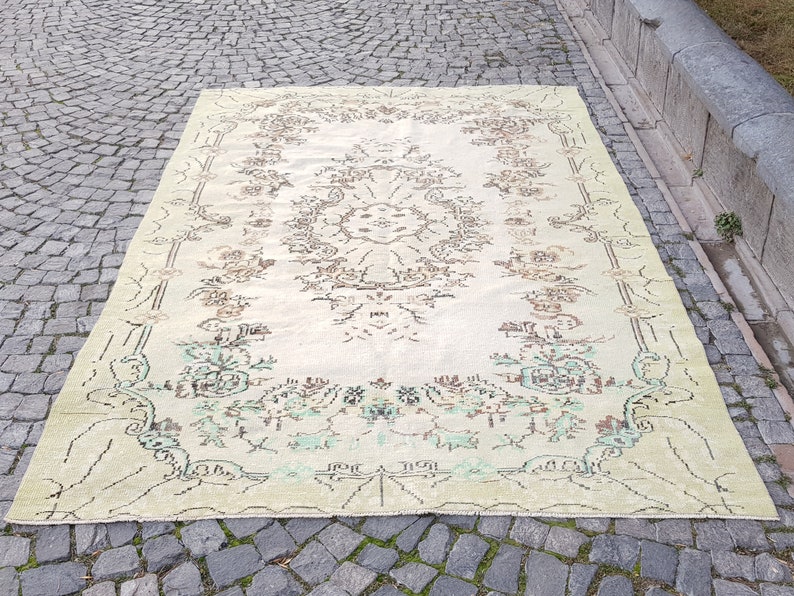 Persian Rug Persian Rug 9.6 x 6 ft, Anatolian Rug, Vintage Rug, Handmade Rug, Decorative Rug, Wool Rug, Number:D1500 Vintage shops Rug, Persian