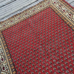 Turkisk matta Handvävd ull Vintagematta Vintage Boho Orientalisk matta (21,5 x 1,7 m) Persisk matta Antik matta Area Matta Golvmatta Orientalisk bild 11