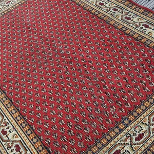 Turkisk matta Handvävd ull Vintagematta Vintage Boho Orientalisk matta (21,5 x 1,7 m) Persisk matta Antik matta Area Matta Golvmatta Orientalisk bild 18