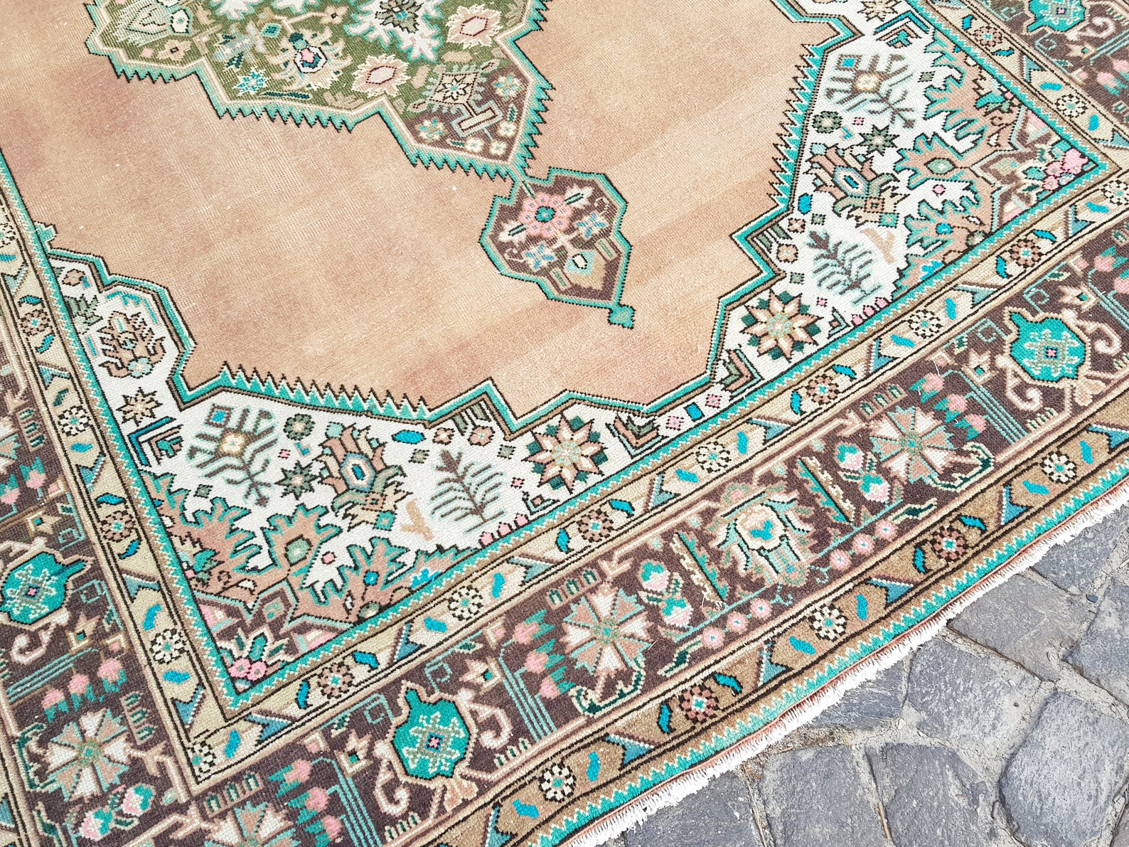 Persian Rug Turkish Rug Area Rug Turkish Rug 9.3 x6.4 ft Etsy