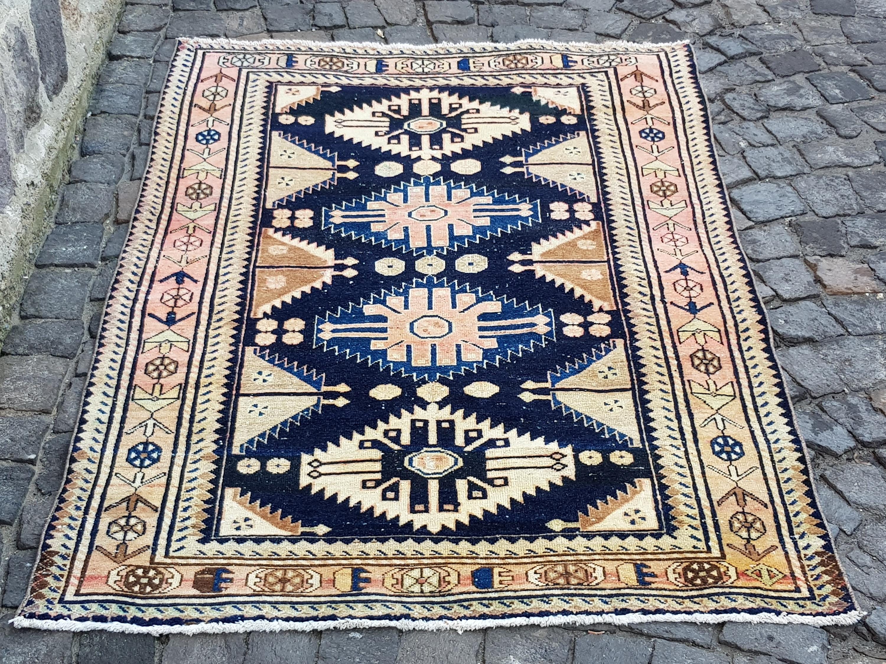 Vintage Turkish Rug - Etsy