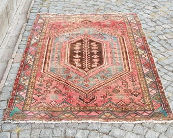 ラグ　カーペット　絨毯　ヴィンテージ　トルコペルシャ絨毯アラビア手織り ペルシャ絨毯、トルコ絨毯 - オールド織り絨毯、オリエンタル