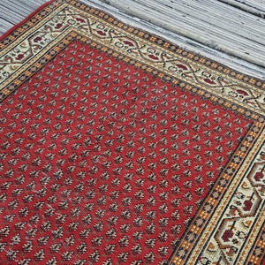 Turkisk matta Handvävd ull Vintagematta Vintage Boho Orientalisk matta (21,5 x 1,7 m) Persisk matta Antik matta Area Matta Golvmatta Orientalisk bild 12