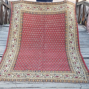 Turkisk matta Handvävd ull Vintagematta Vintage Boho Orientalisk matta (21,5 x 1,7 m) Persisk matta Antik matta Area Matta Golvmatta Orientalisk bild 1