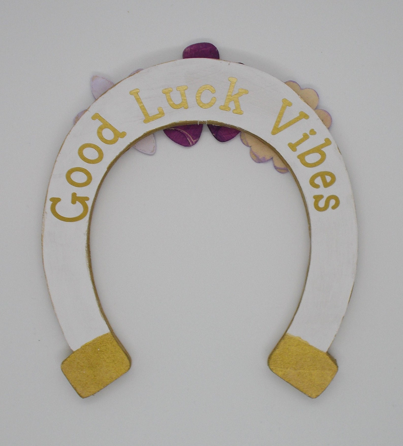 Horseshoe, Decorative Horseshoe, Good Luck Charm, Wooden Horseshoe