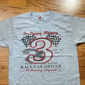 Vintage Dale Earnhardt Memorial Tee