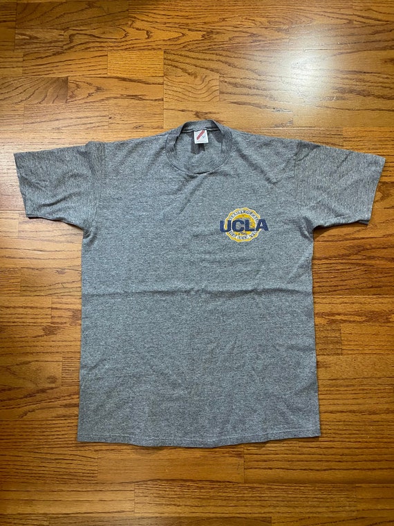 CustomCat UCLA Bruins Vintage NCAA Crewneck Sweatshirt Royal / 4XL
