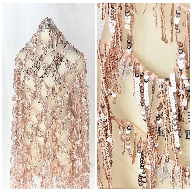 Sequin Fringe Dress Etsy Canada