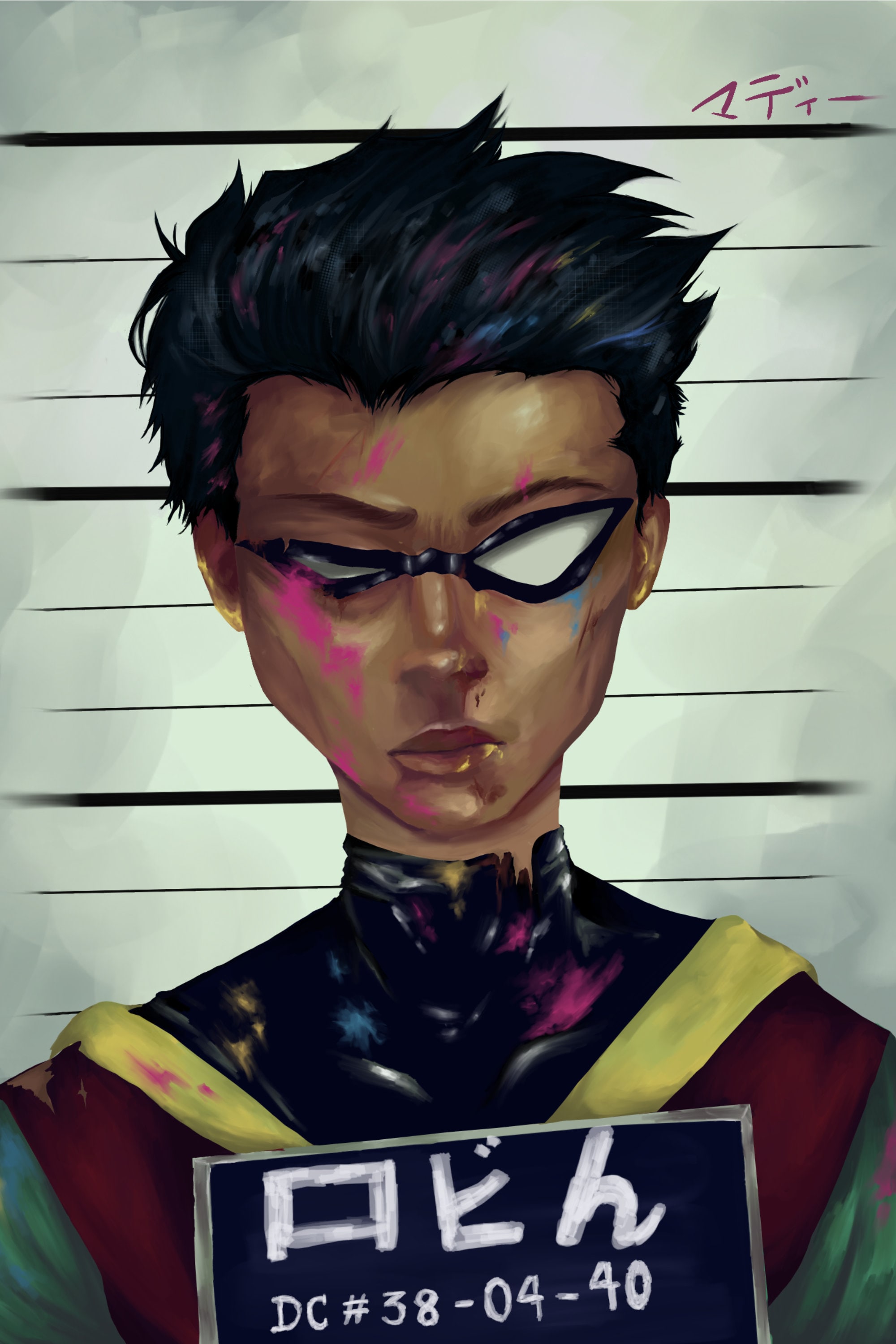 Robin Teen Titans Print - Etsy