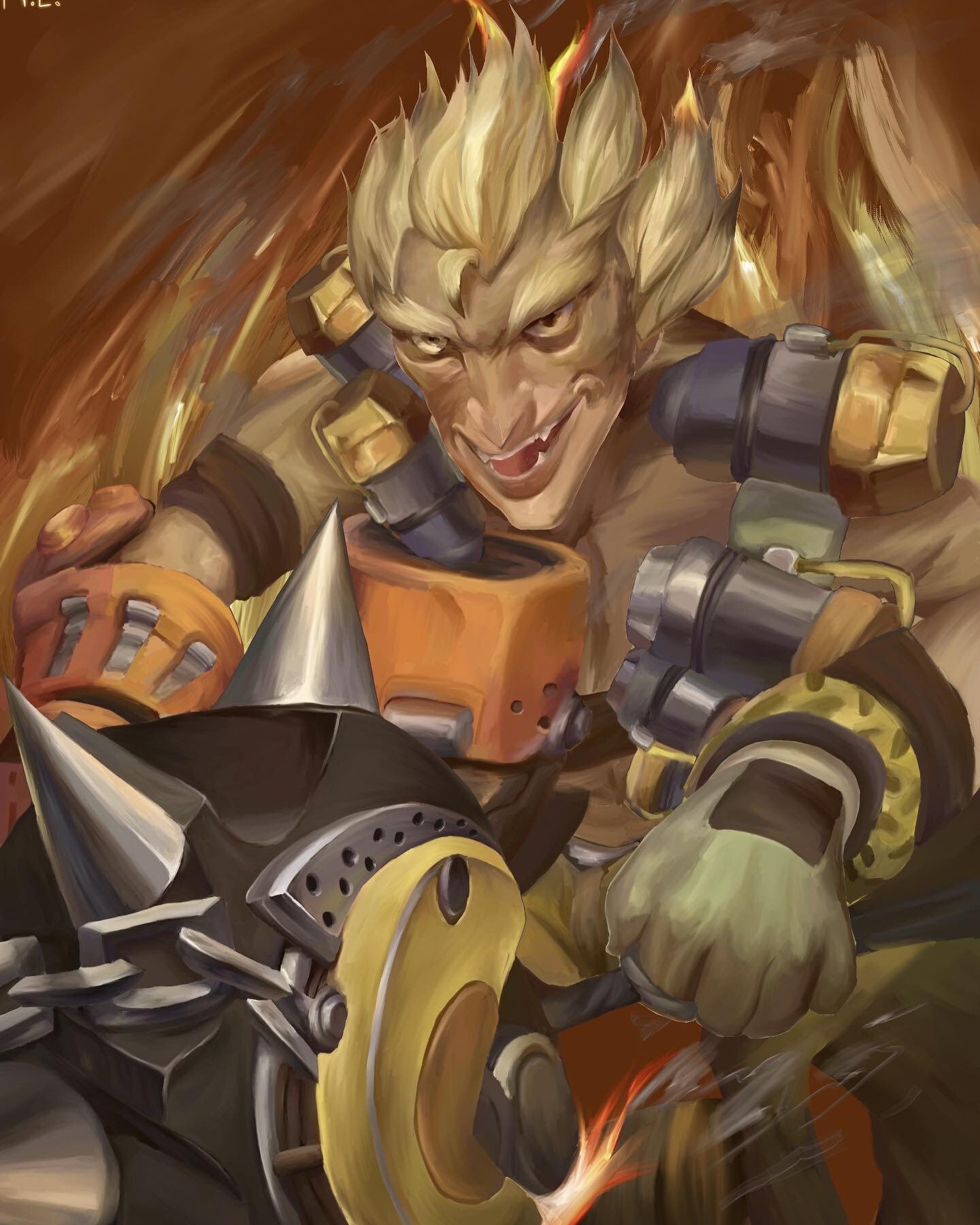 Junkrat Overwatch Print - Etsy