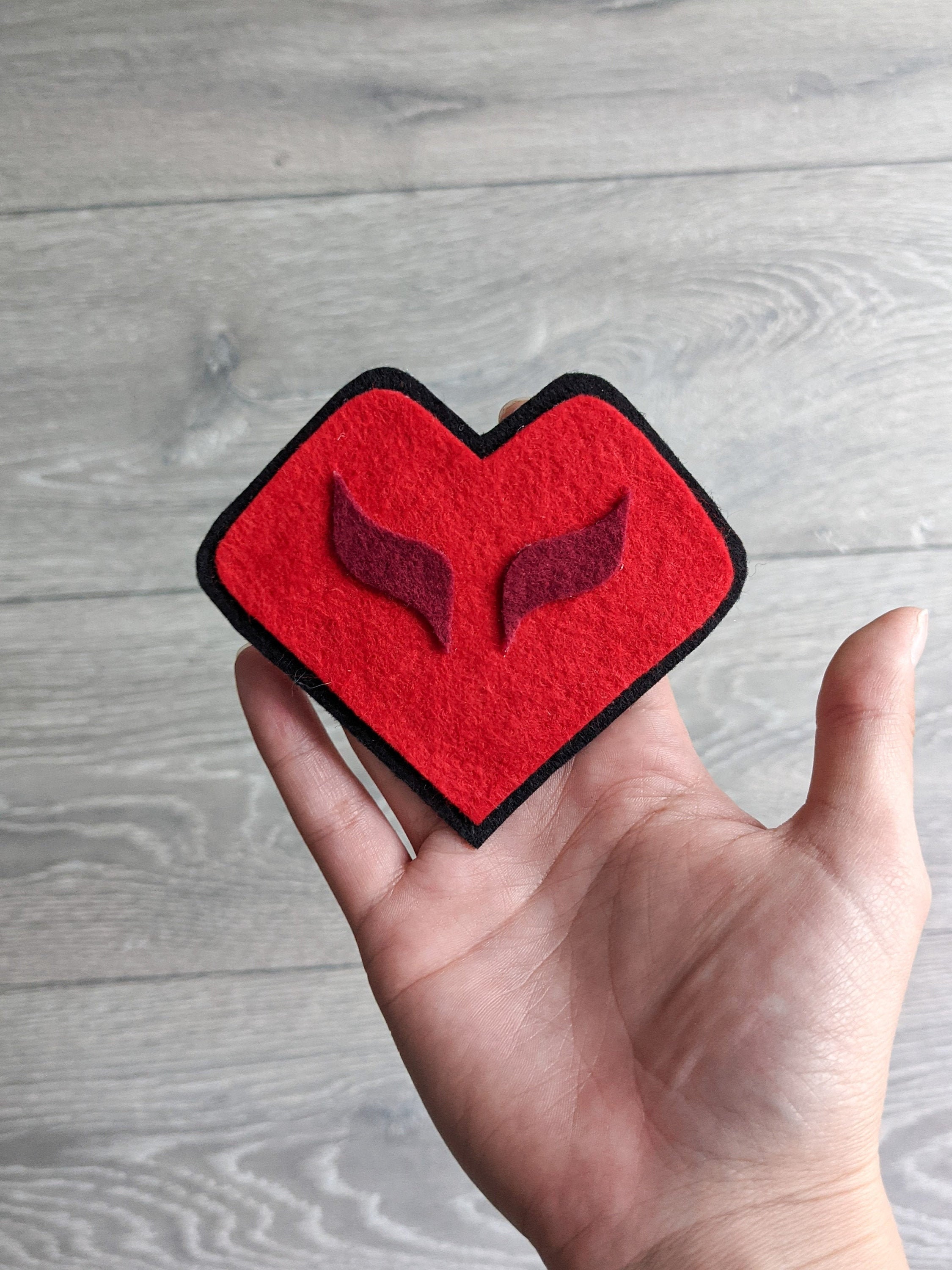 Philza Minecraft Dream SMP Hardcore Heart Sew-on Patch - Etsy Norway