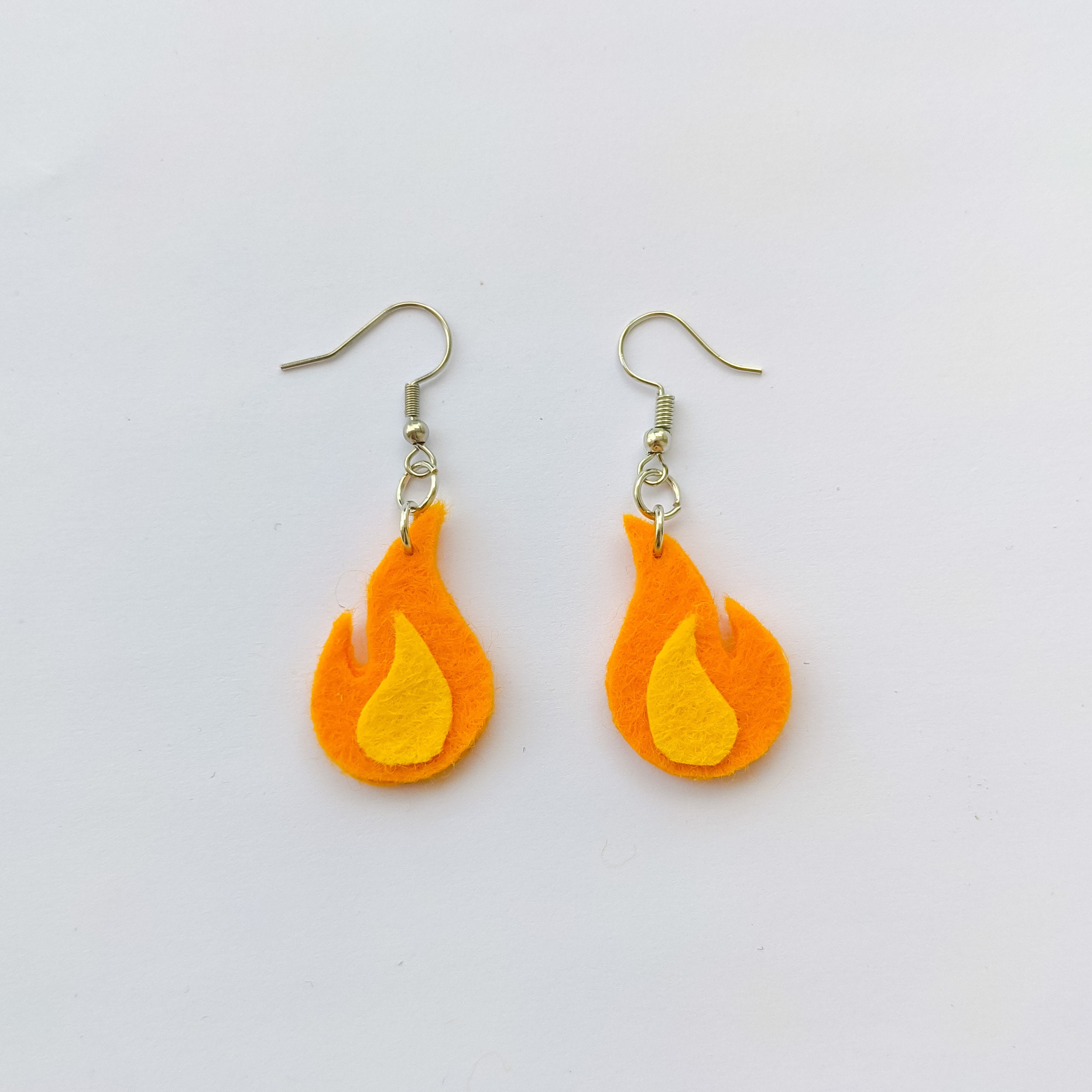 Sapnap Minecraft Dream Team Flame Dream Smp Felt Earrings Etsy