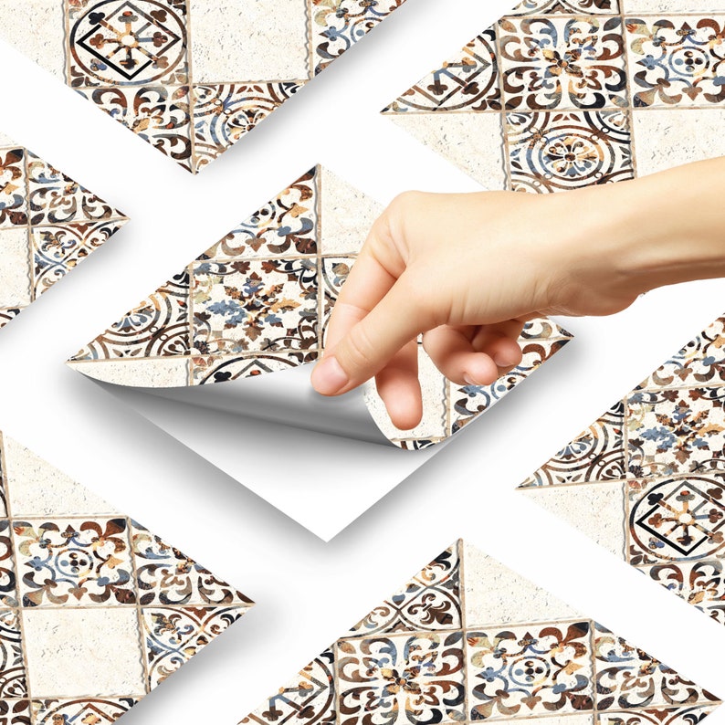 Vinyl Tiles Stickers for Kitchen or Bathroom Tiles Decals Etsy UK