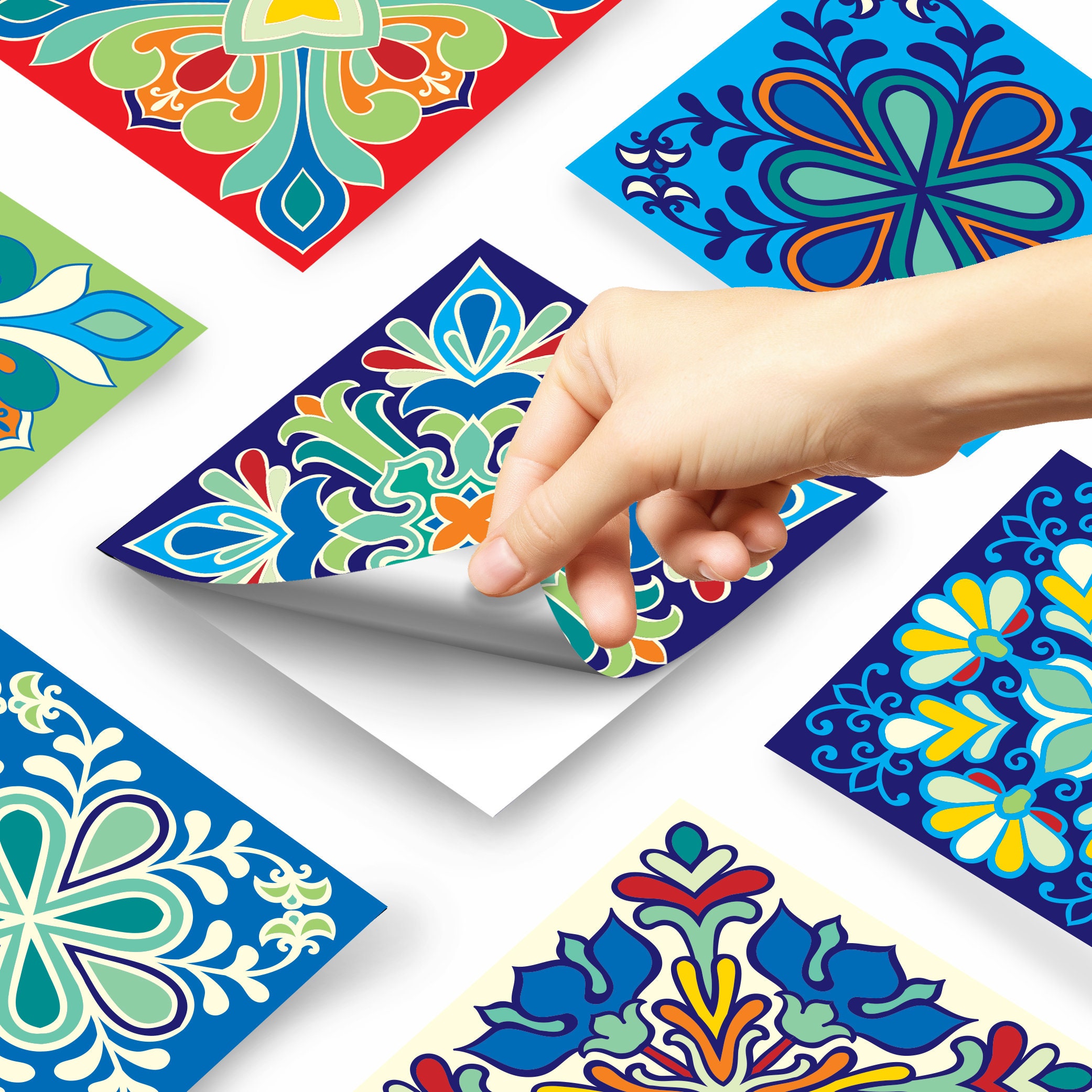 Waterproof Tiles Stickers Vinyl Tiles Stickers Bathroom Etsy