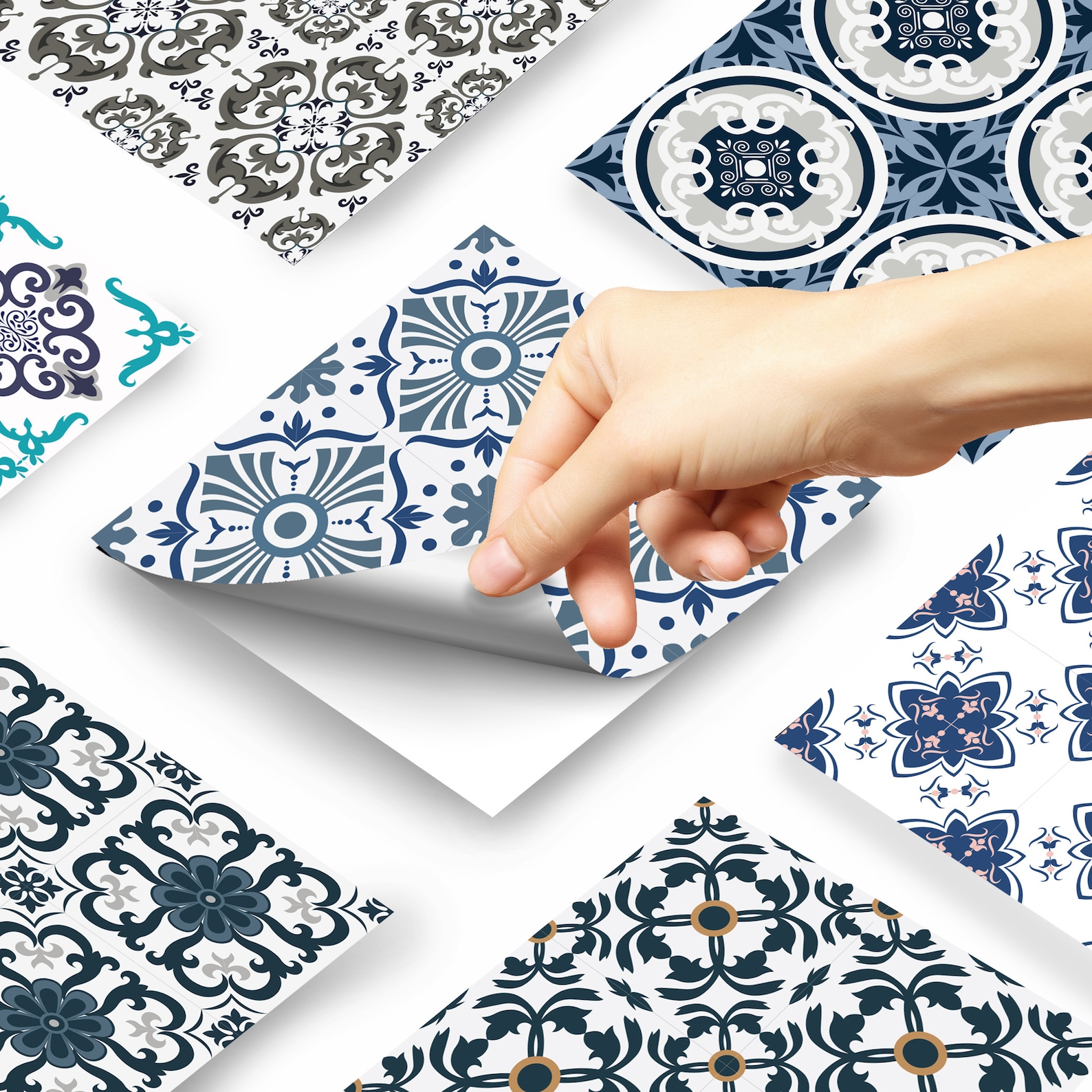 Waterproof Tiles Stickers Vinyl Tile Decal Tiles Stickers Etsy