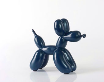 SALE - Yappiedogs™ Official Dark Navy Edition Balloon Dog Home Decor Sculpture Ornament Pop Art Gift Box