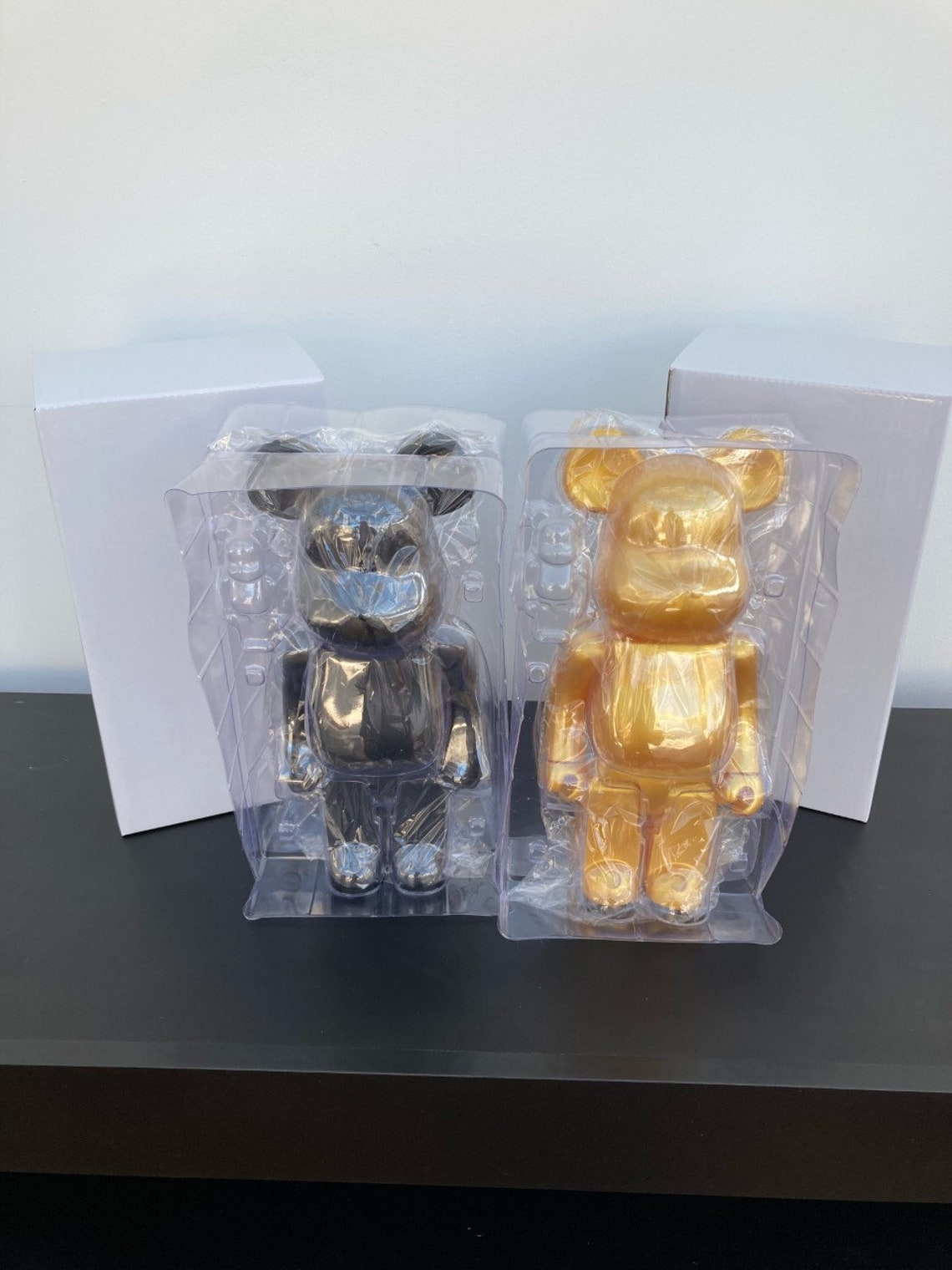 BPUIYEW Bearbrick 400% Sammlerfigur - 28cm Kunststoff-Bär Für Deko & Sammlung