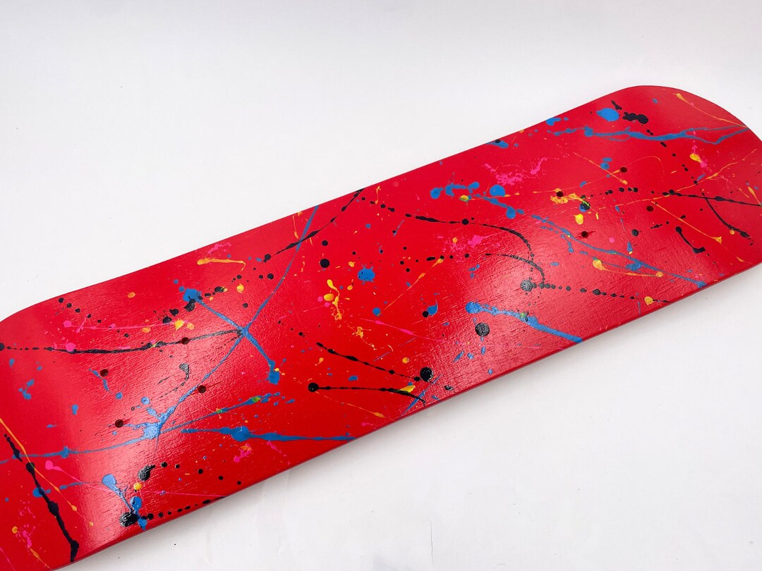 Planche De Skate FOUNDATION - Deck Rouge Années 90, Width 8, Neuf
