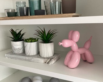 SALE - Yappiedogs™ Official Gloss Baby Pink Edition Balloon Dog Home Decor Sculpture Ornament Pop Art Gift Box