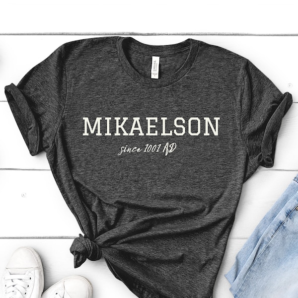 mikaelson since 1001 AD tshirt // vampire diaries the originals tee shirt // Bella Canvas Elijah Klaus Rebekah Mikaelson And Damon Salvatore