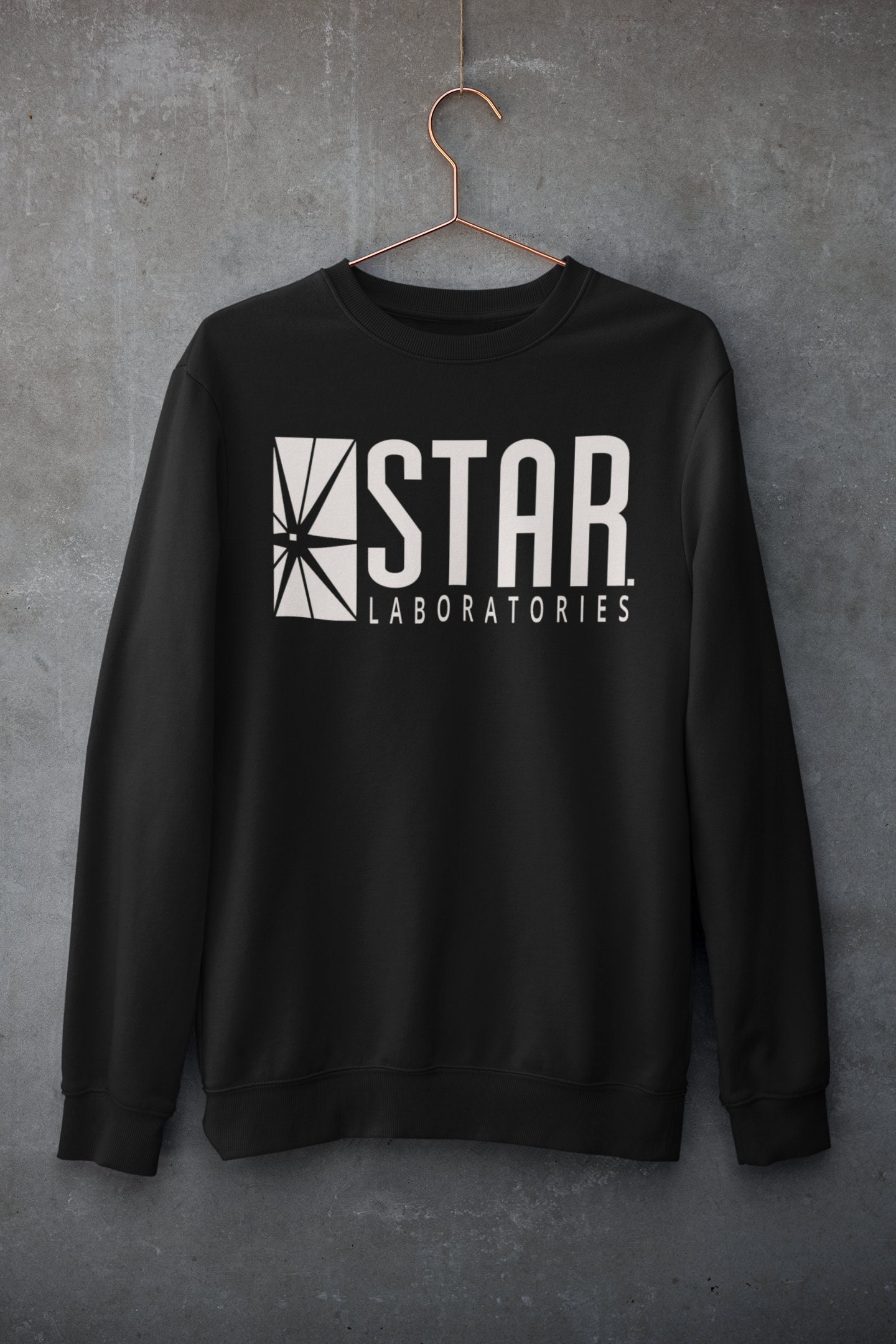Barry in star labs sweatshirt outlet