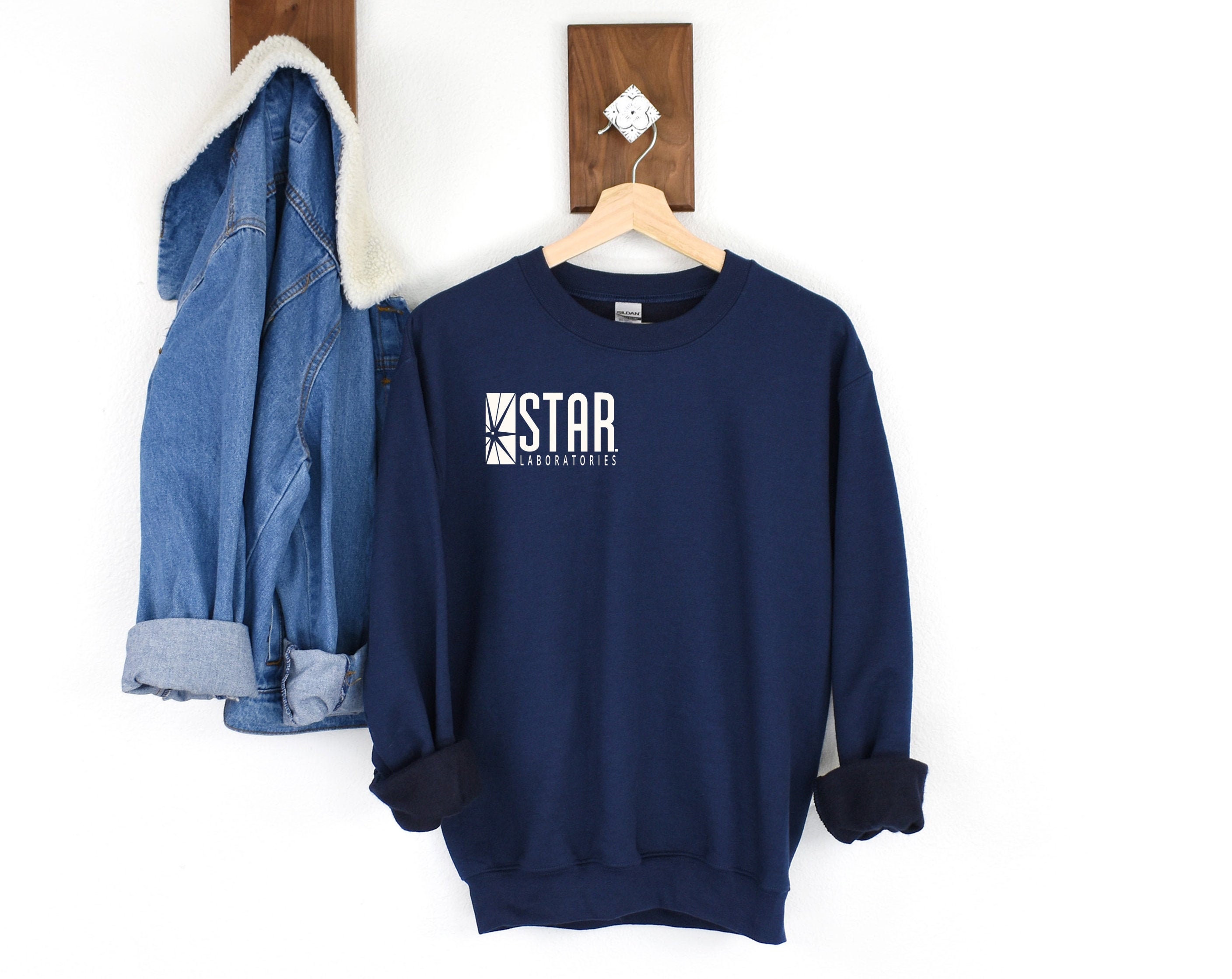 Barry allen star labs sweatshirt color clearance