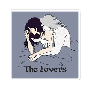 The Lovers | Yennifer and Geralt Inspired | Tarot Card Art