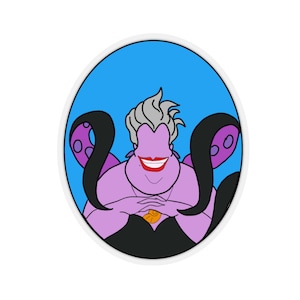 Sea Witch Sticker  - Ursula Inspired
