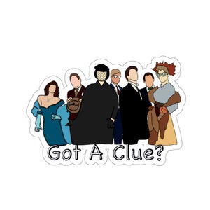 Clue Cast | Aufkleber