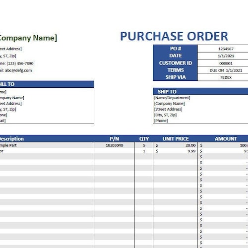Receipt Template Editable Printable Order Receipt Editable - Etsy