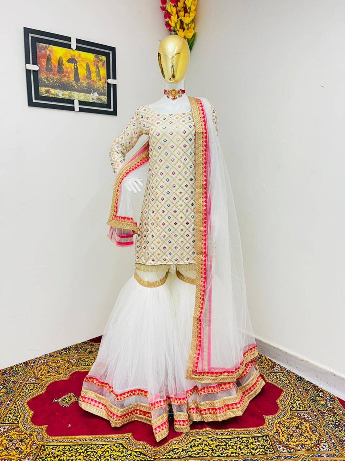readymade sharara