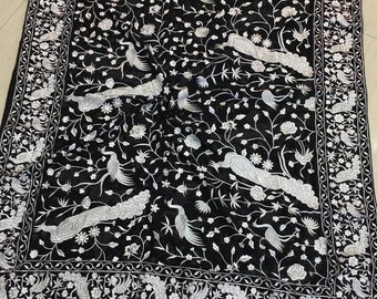 New Parsi Gara Dupatta 2.5 mtr long in Gerogette for every occasion.