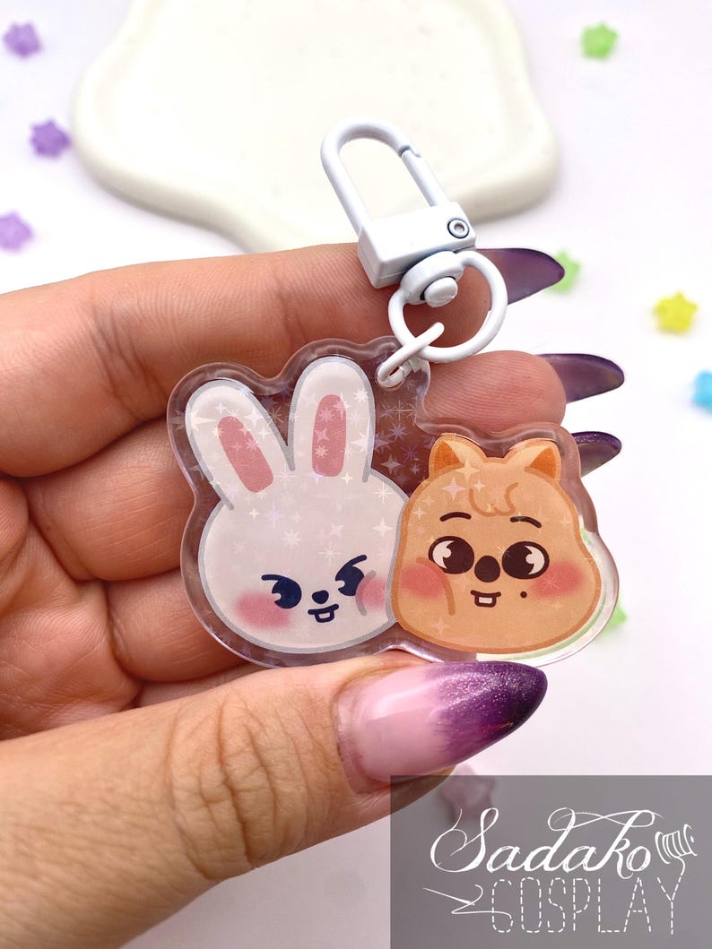 Portachiavi in acrilico StrayKids STAY, ciondolo regalo per i fan