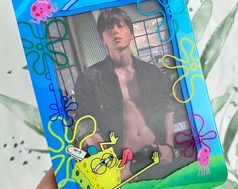 Sponge Photocard Holder, K-Pop Photocard Holder Acrylic