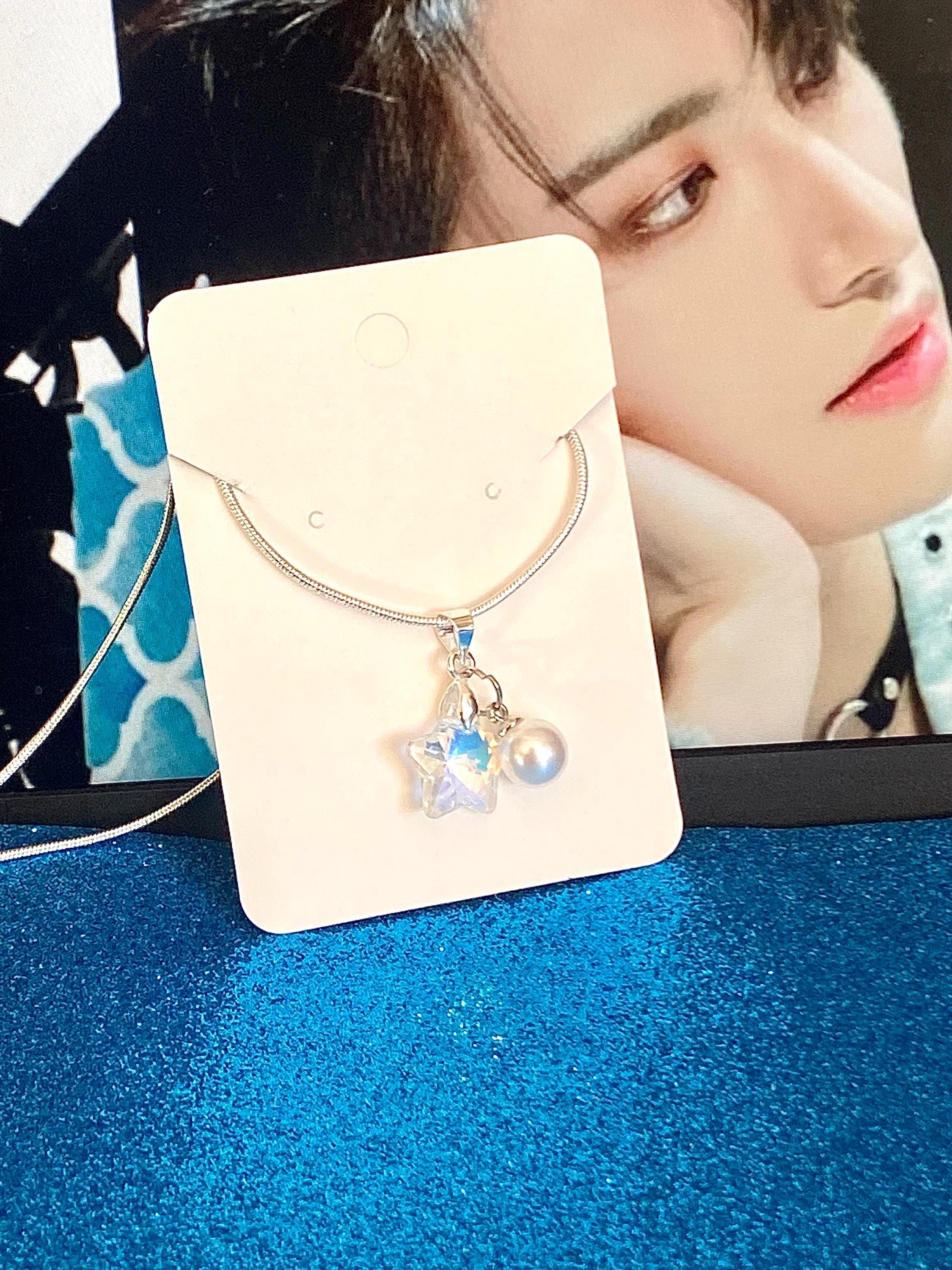 Shinestar Star Necklace, Inspired by Ateez Park Seonghwa