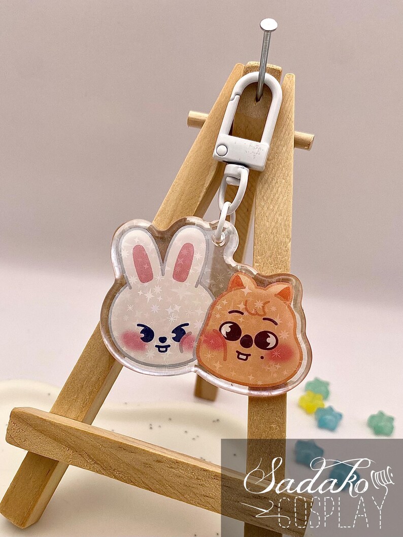 Llavero Stray Kids De 8 Cm – Peluche Colgante De Leebit, Wolf Chan O Bbokari, Suave Y Duradero, Regalo Para Fans Del K-pop