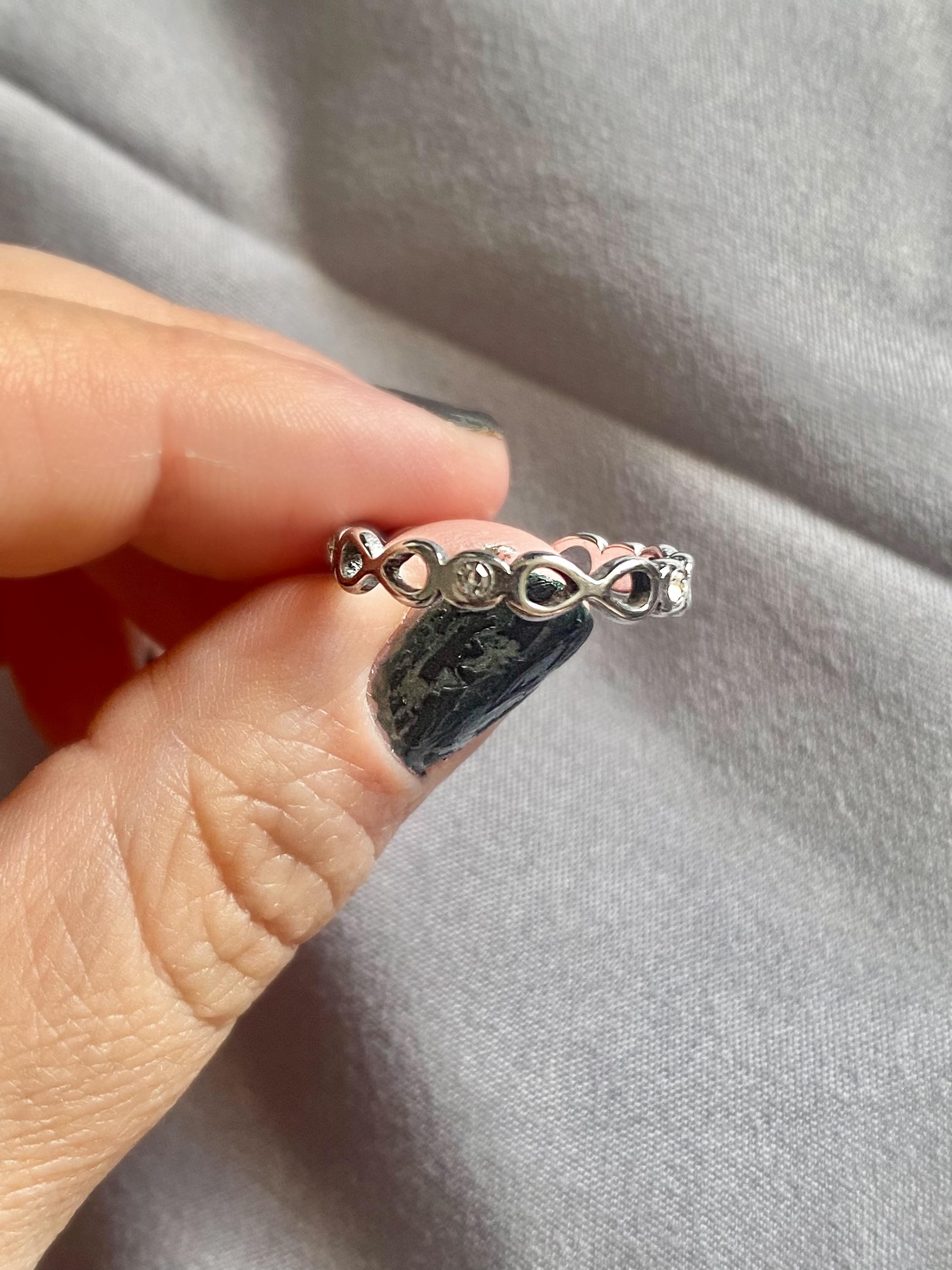 ATEEZ 8 Makes 1 Team - Gold & Silver Ring With Gemstones