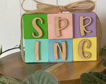 Spring/Easter blocks