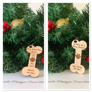 Dog Bone Ornaments