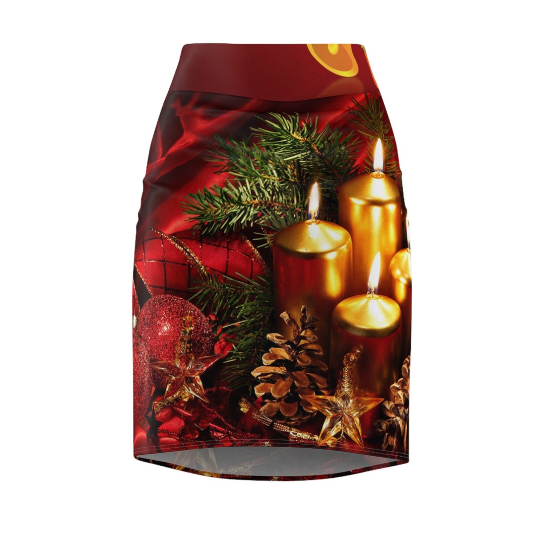 Women's Christmas Skirt 1 Etsy — free download