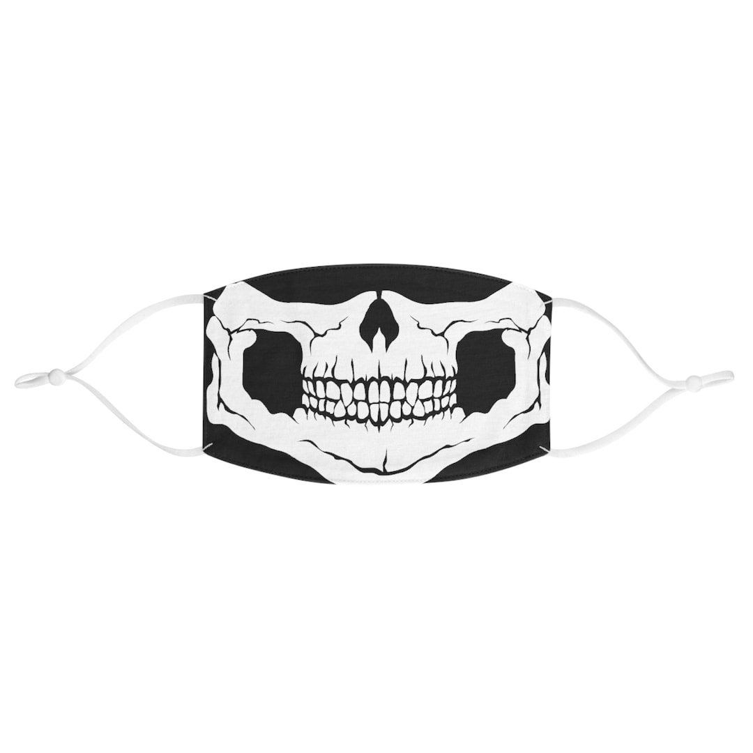 Fabric Skull Face Mask Etsy