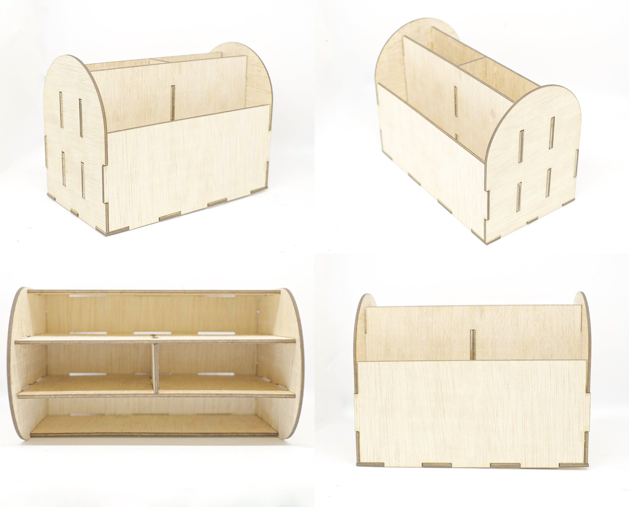 Stationery Holder Organizer Stationery Stand Laser Cut File Etsy