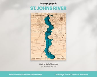 St John 39 s River Map Engraved Wood - Il 340x270.5472037058 Pz2y