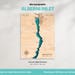 Alberni Inlet Map SVG: 3D Topographic Lake House Decor (digital ...