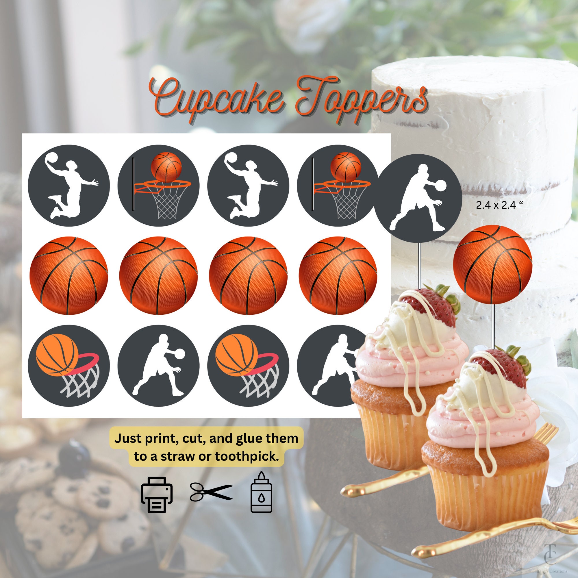 Basketball Theme Printables
