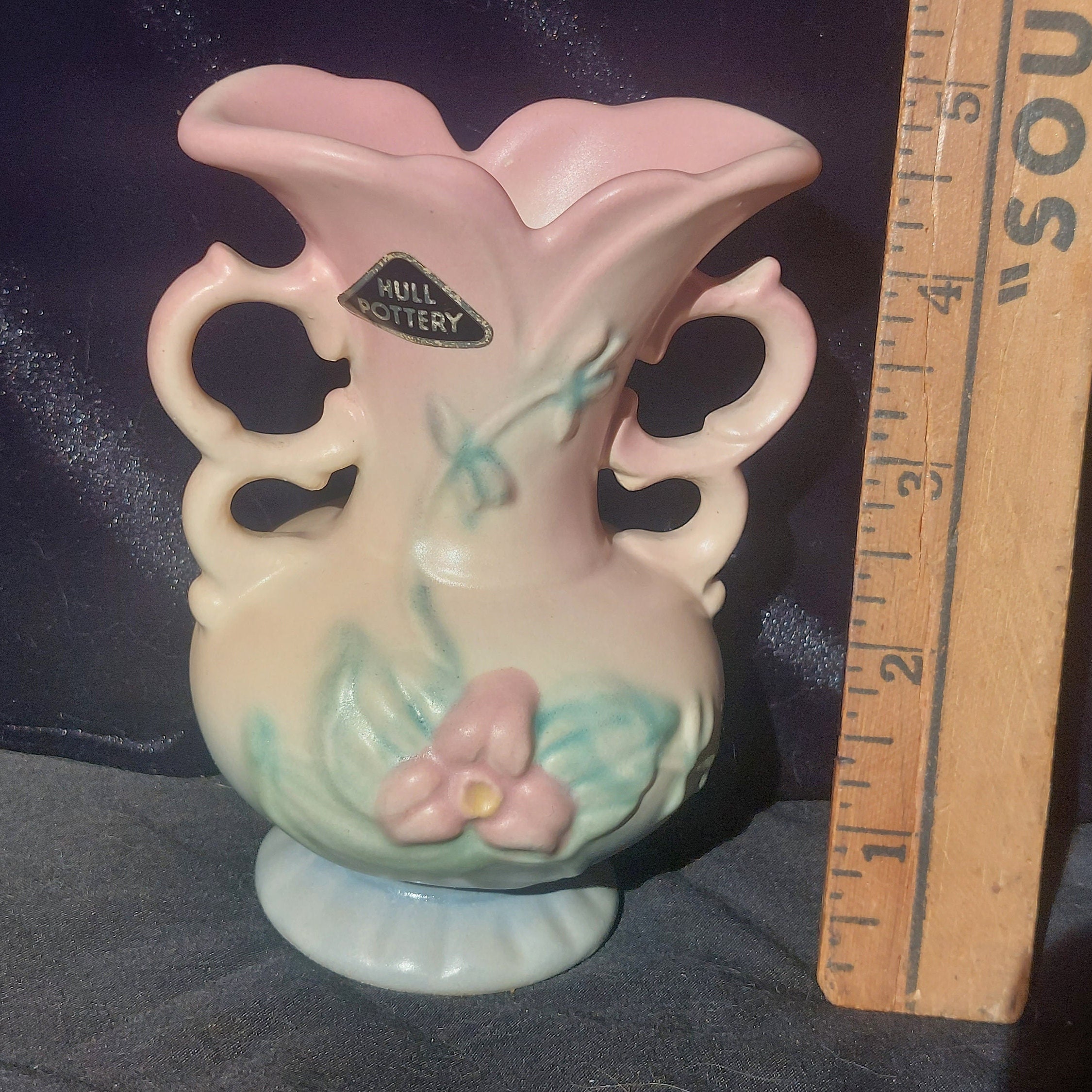 Vintage Hull Art Pottery - Wild Flower - Number Series - #56 Pink