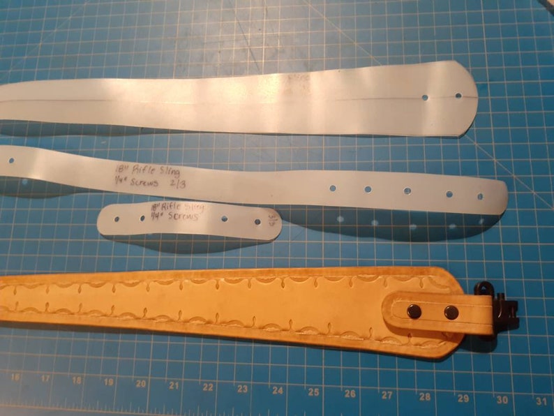 18 Leather Rifle Sling Template Etsy