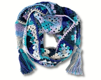 Handmade Acrylic Knit Scarf: Women's Neck Warmer