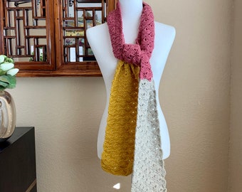 Knit Scarf, Scarf Women, Handmade Scarf, Knitted Scarf, Neck Warmer, Gifts for her, Christmas Gift.