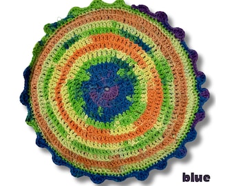 Scalda tortillas in cotone lavorato a mano: decorazioni colorate per la cucina
